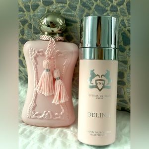 NEW & UNUSED : Parfums de Marley Delina 2.5 oz & Hair Parfums Delina 2.5 oz